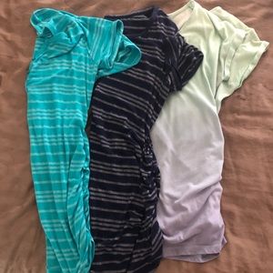 Pack of 3 maternity shirts